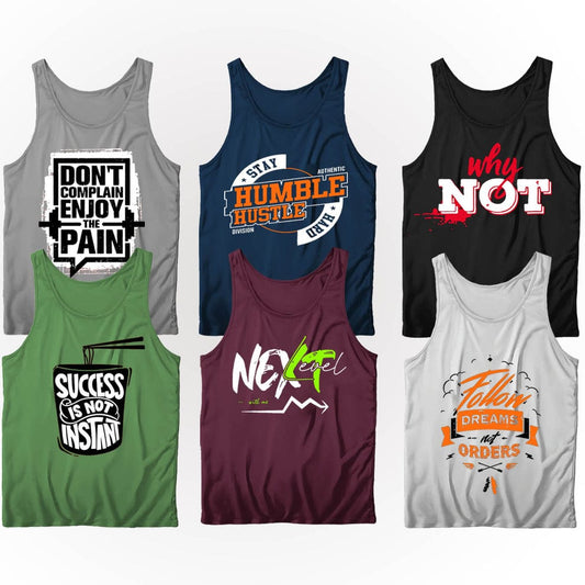 Pack Of 6 Dri-Fit Tanktops ( Deal 006 )